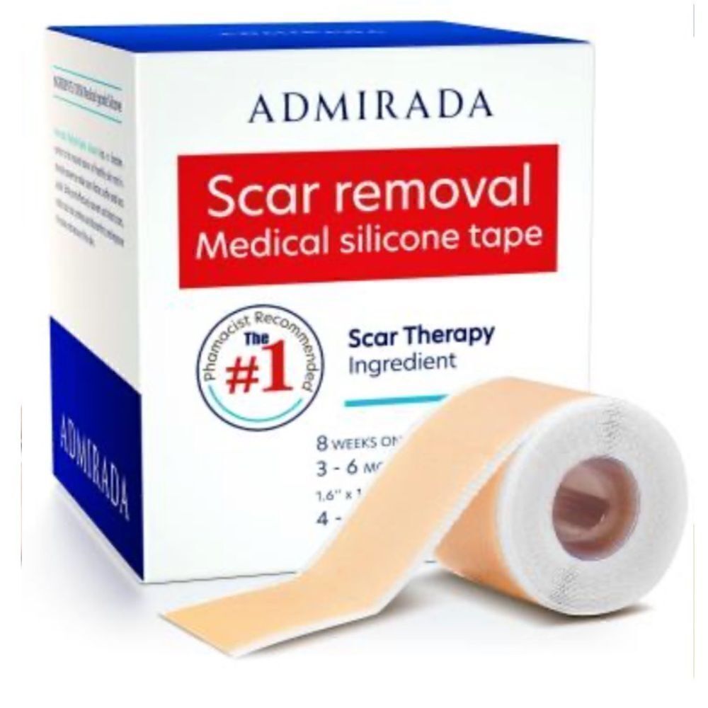 Admirada Silicone Scar Removal Tape. New in Box. NIB EXP: 9/24